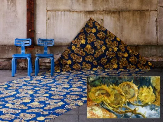 Flotex-Van-Gogh-051-SunflowersB
