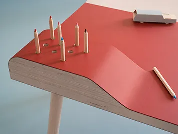 Furniture Linoleum unique surface solution 
