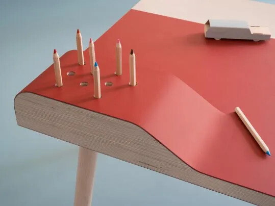 Furniture Linoleum 4164-4185 kids table detail pencils Furniture Linoleum 4164-4185 kids table detail pencils
