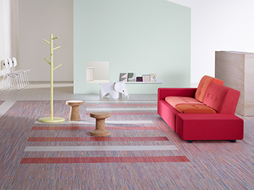 Marmoleum Linear 5221_5242_3575_5232 kids waiting room B