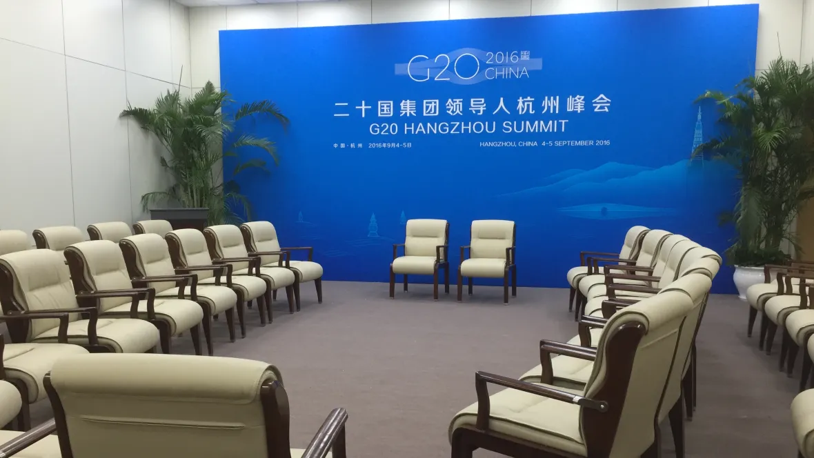 G20 Summit - News and Security Center Meeting room 2