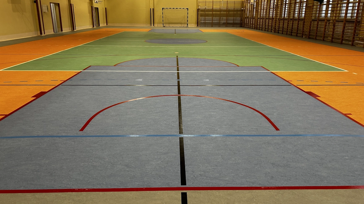 Marmoleum Sport - Sport Hall Hajnowka