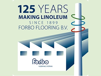 Forbo 125 jaar linoleum