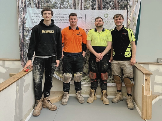 Forbo Flooring and SA TAFE Linoleum Flooring Installation Workshop