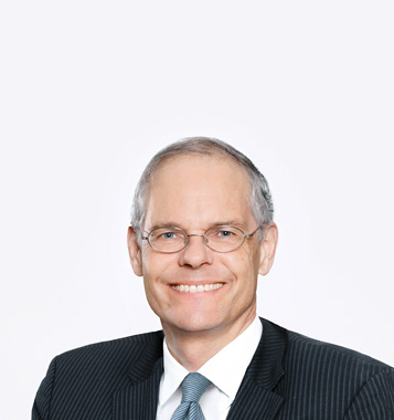Portrait photograph of  Dr. Reto Müller, member of the Board of Directors at Forbo