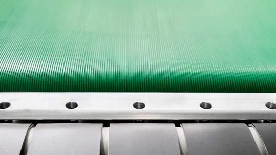 Logistics: Forbo Siegling Biobelt conveyor belts made of renewable raw materials.