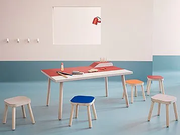Furniture Linoleum für Tische, Stühle und weitere Möbeloberflächen