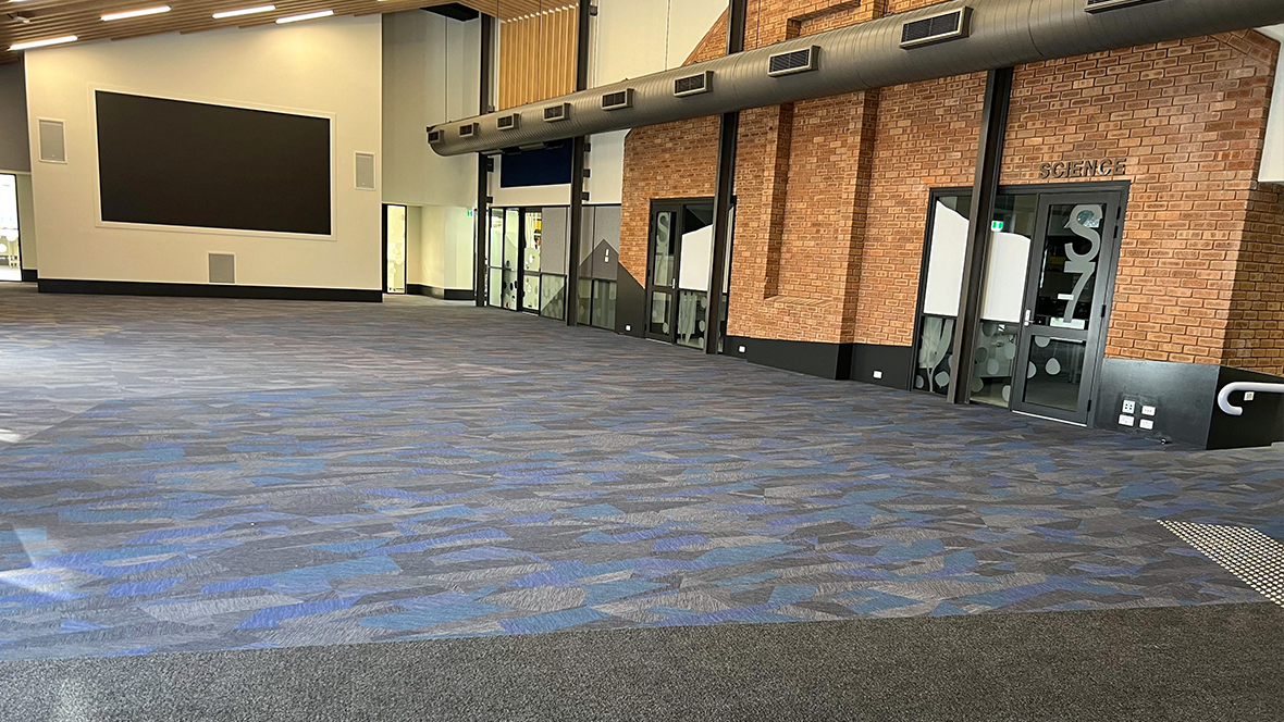 St Stephen School WA | Flotex Planks | Coral
