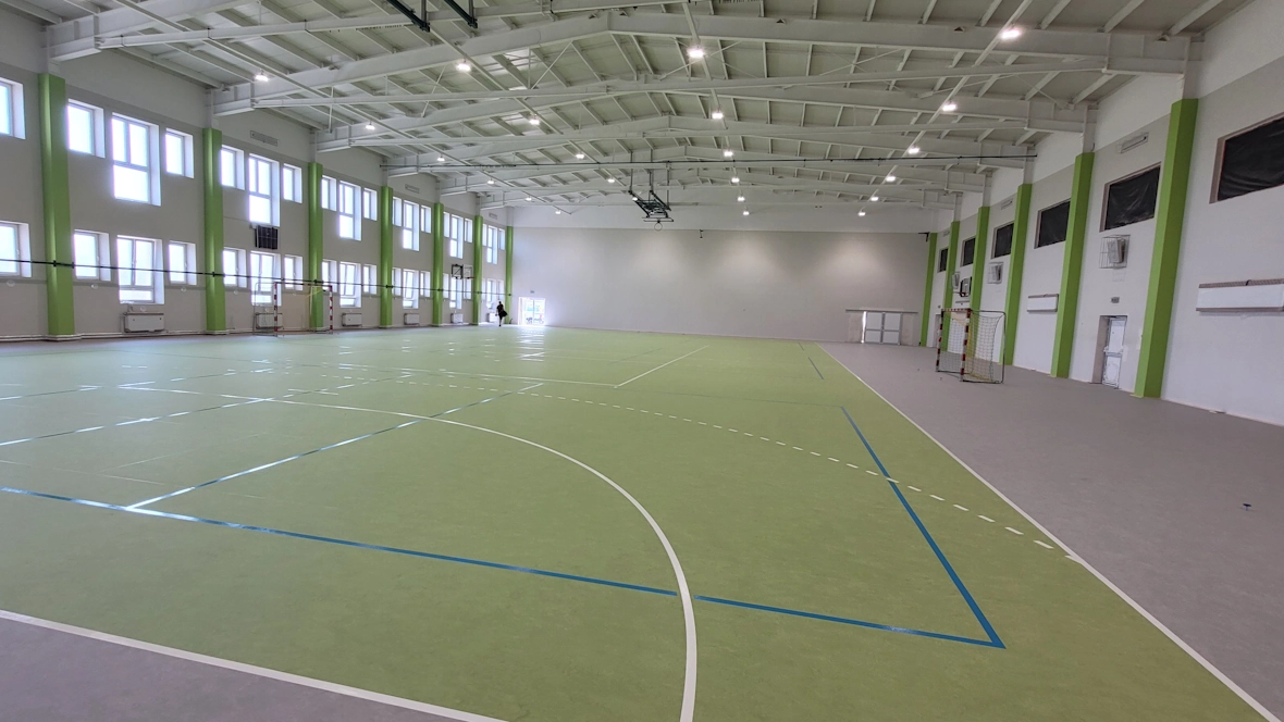 Marmoleum Sport_Sala sportowa Drohiczyn