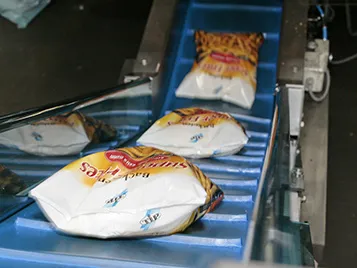 Conveyor belts for packaging food