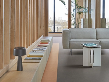 Marmoleum Modular_t3772 tiger's eye_t3705 meteorite