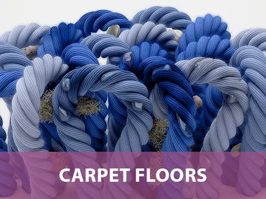 Carpet floors - close up