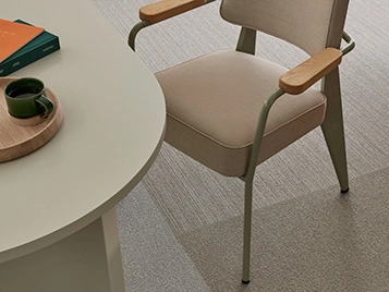 Tessera Layout & Outline - 3110 calico, 2134 flax & 2113 nougat