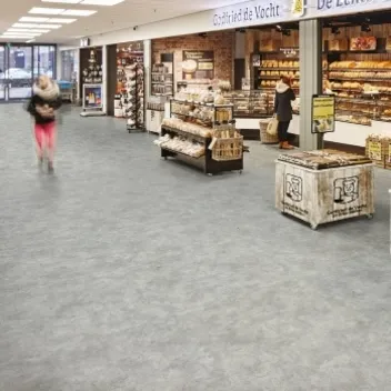 Allura puzzle Fast Flooring Tiles in a retail environment