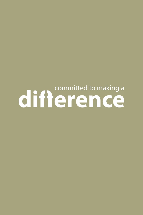 committed to making a difference
