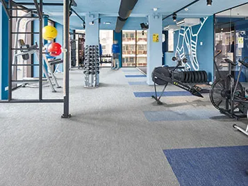 Flotex Colour - 545022, 545024, 545028 - resilient carpet flooring for gyms 