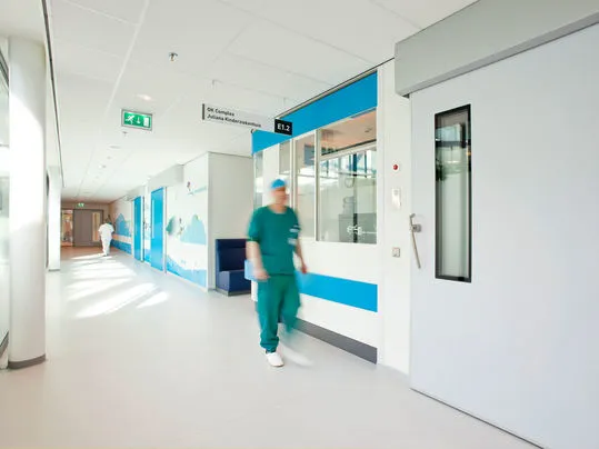 Marmoleum, our lino brand: healthy flooring for hospitals