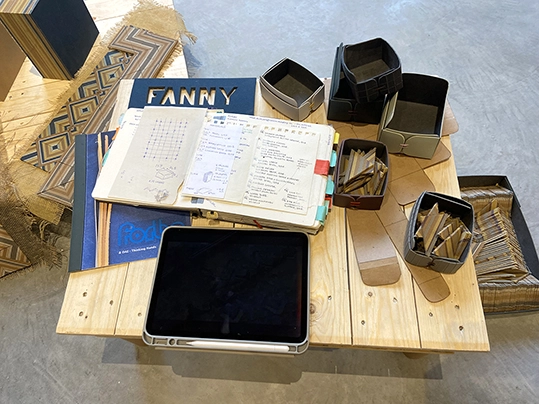 Revêtements muraux et pour mobilier – Challenge étudiant DAE 2025 Fanny | Forbo Flooring Systems