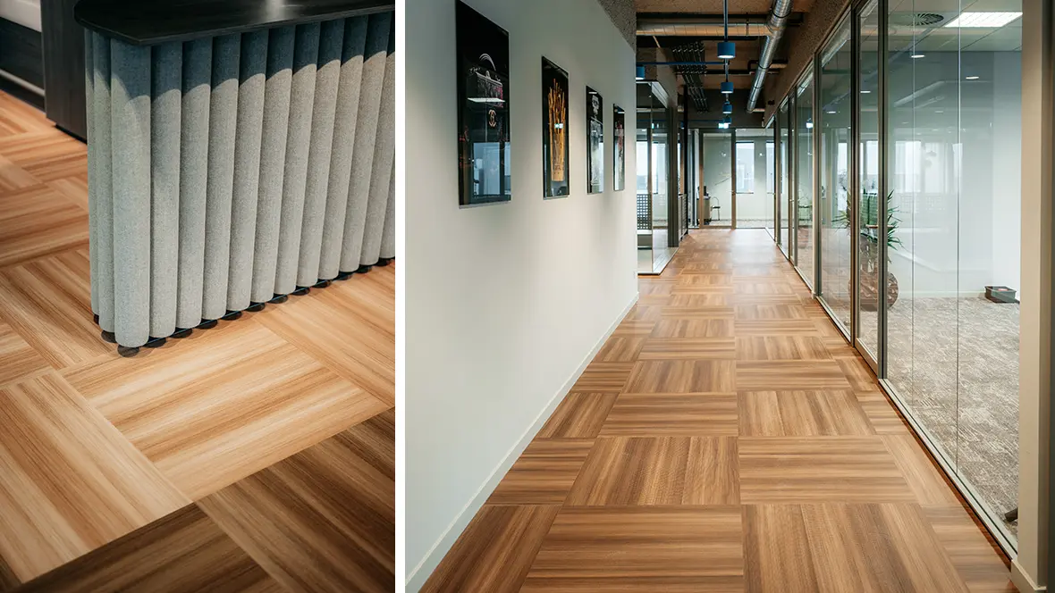 Office I-Techniek BV with Allura Dryback floors