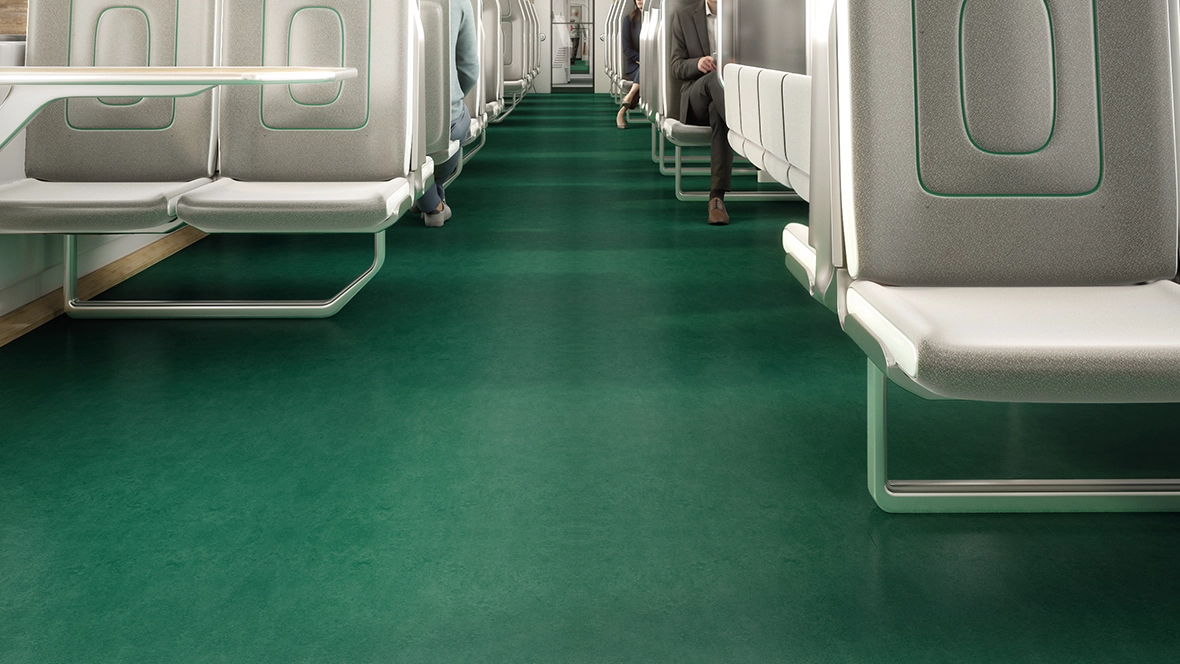Marmoleum FR2 fresco | hunter green
