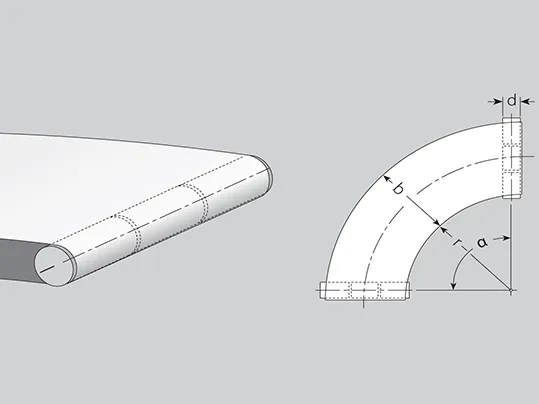 Curved belts can be fabricated from one or more segments.