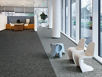 Offices and public buildings: Forbo carpet tiles