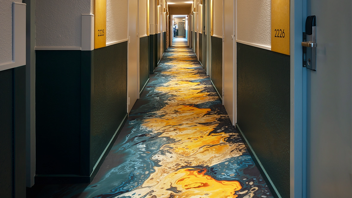 Hotel Ibis Styles Bruges Centre_Belgium_Flotex bespoke_RGB