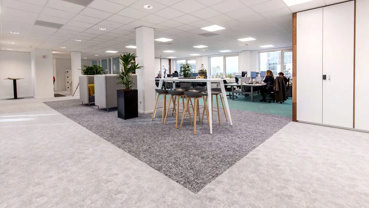 Forbo flooring in hospital administrative offices 
