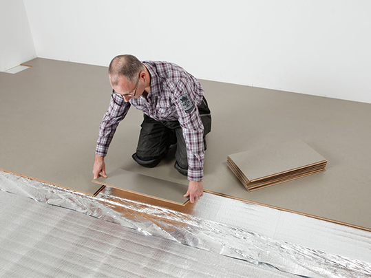 Marmoleum Click Verlegung