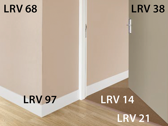 Dementia friendly flooring guide - do mid tone floors LRV