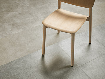Allura Decibel 8SL04 silt slabstone | 8IM03 mortar imprint concrete | 8MIM02 smoke imprit concrete 