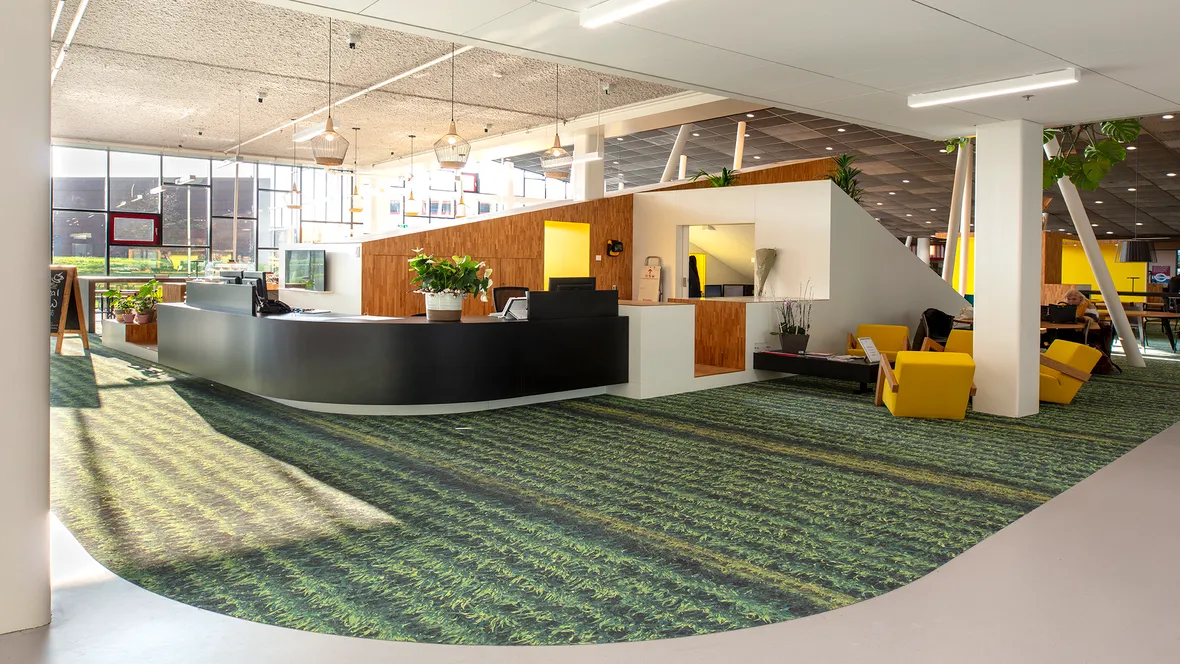 Revêtement de sol textile sur-mesure Flotex NHL Stenden  | Forbo Flooring Systems