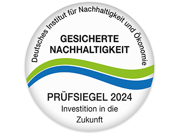 Prüfsiegel - Gesicherte Nachhaltigkeit - Deutsches Institut für Nachhaltigkeit und Ökonomie
