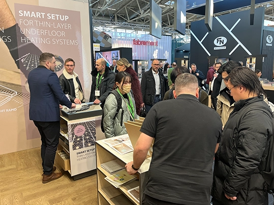 Messestand BAU Flexilight-Rapid System 2025