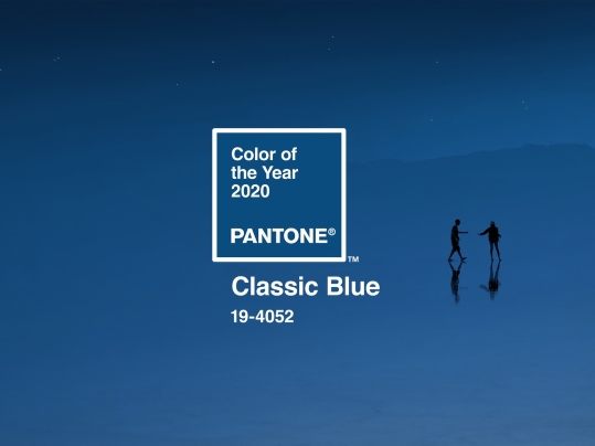 Pantone colour of the year 2020 classic blue
