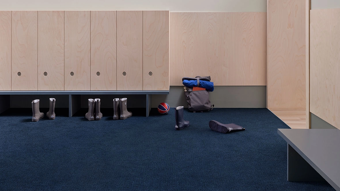 Coral entrance floors