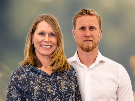 Camilla Söderlund & Erik Öhrnegård, KAM-säljare Forbo Flooring AB