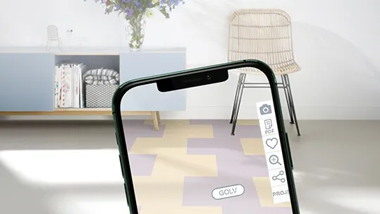 Forbo Floorplanner smartphone