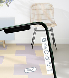 Forbo online flooring visualiser tool 