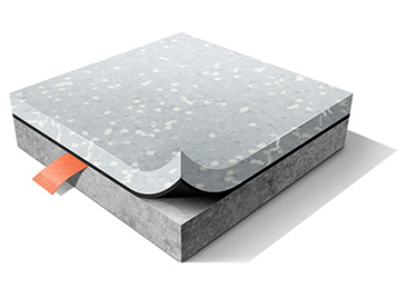 ESD Product Construction and Compliant ESD System Breakdown Infographic Floor + Adhesive + Copper tape for earthing