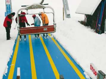 滑雪加速带