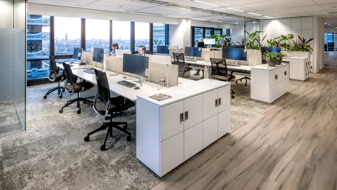Forbo office flooring in a workspace setting