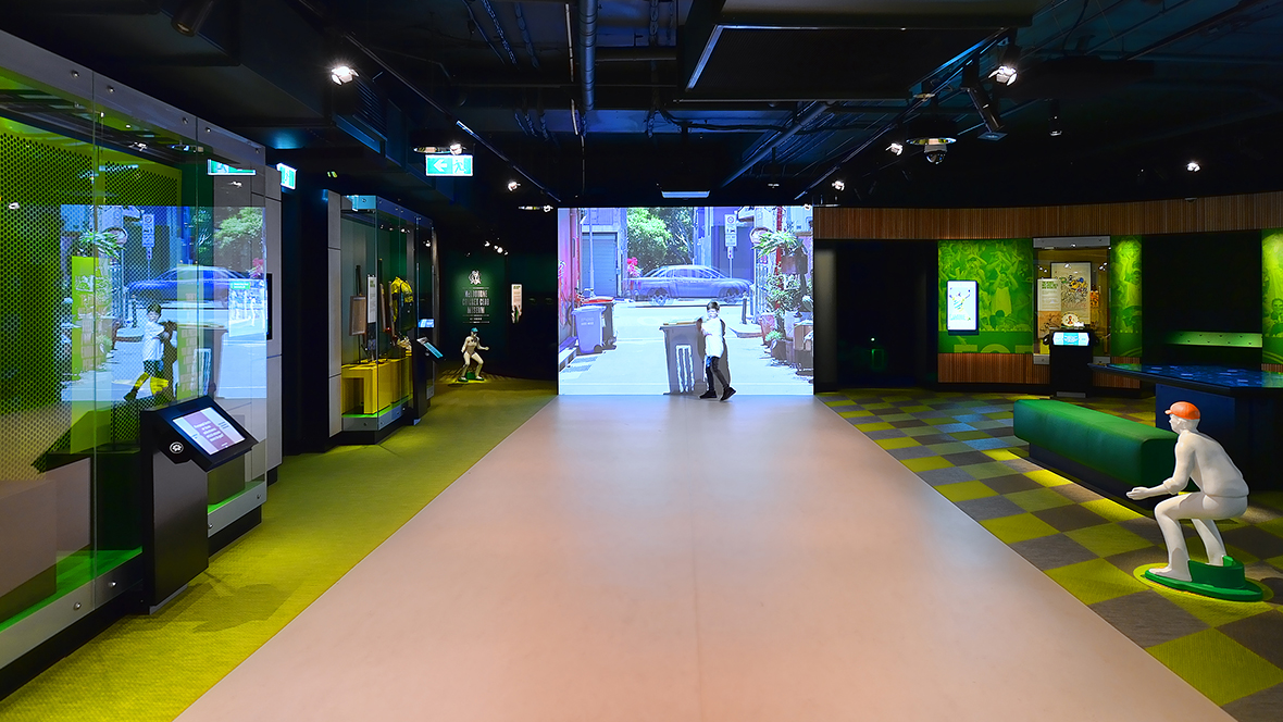 The Australian Sports Museum Melbourne - Marmoleum Flooring 