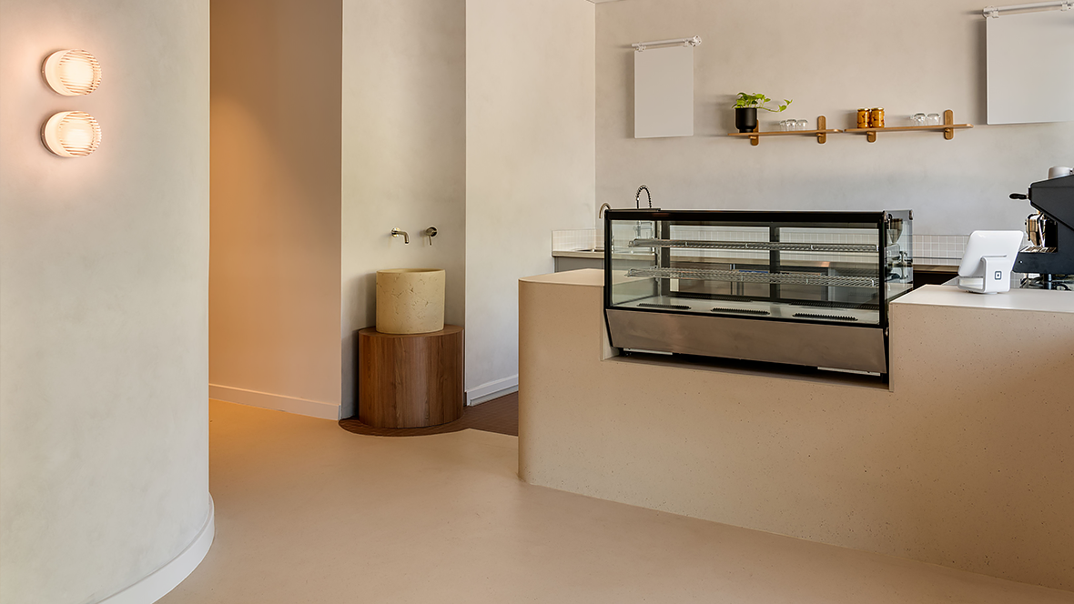 The Glow Circuit | Marmoleum meringue 3590