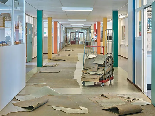 Revêtement de sol, linoléum rénovation école | Forbo Flooring Systems