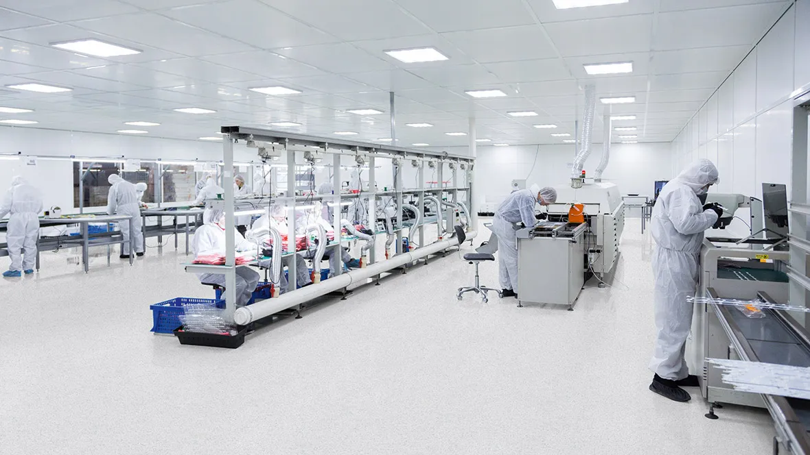 ESD and cleanroom flooring