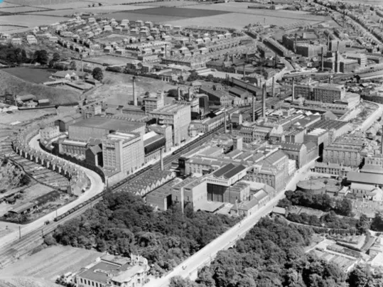 Narins factory Kirkcaldy 