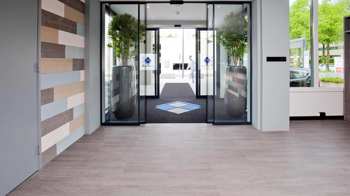 Care home entrance flooring