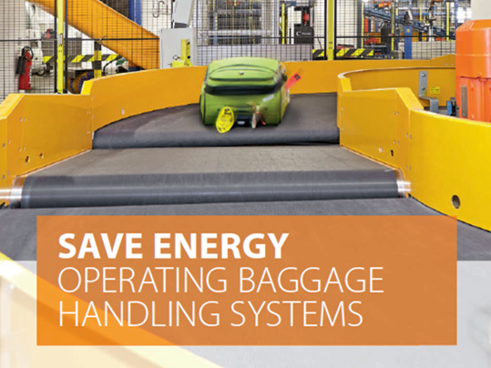 Whitepaper "Energy saving operating baggage handling systems"