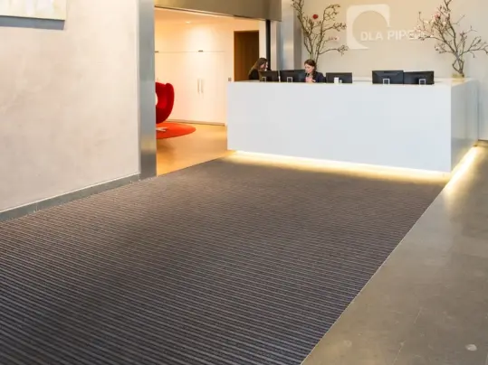 Coral entrance flooring